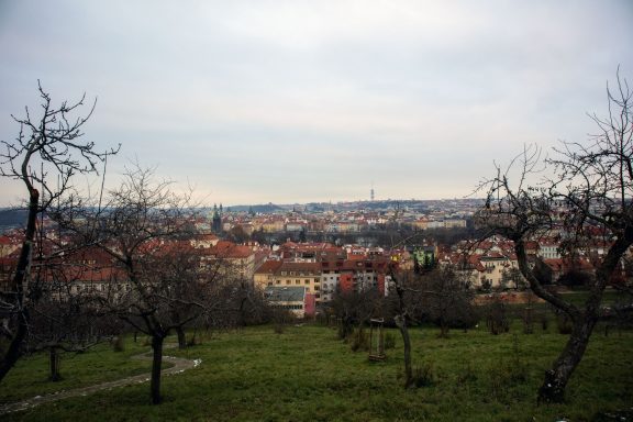 Uitzicht vanaf de Petrín uitkijktoren