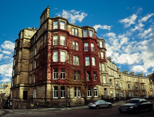 Gebouw in Edinburgh Gebouw in Edinburgh