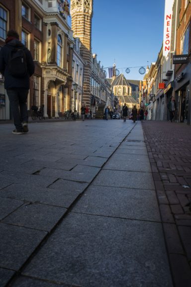 Langestraat in het centrum