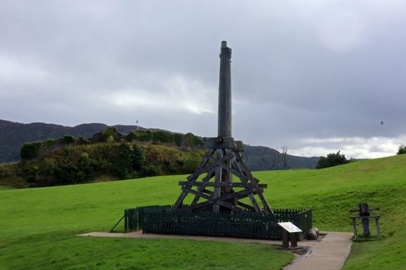 Middeleeuwse katapult Middeleeuwse katapult