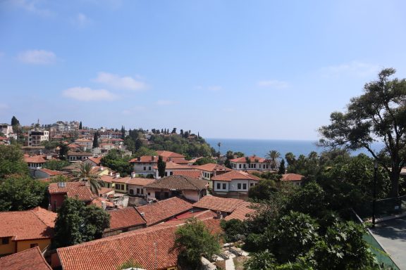 Uitzicht over Antalya Uitzicht over Antalya